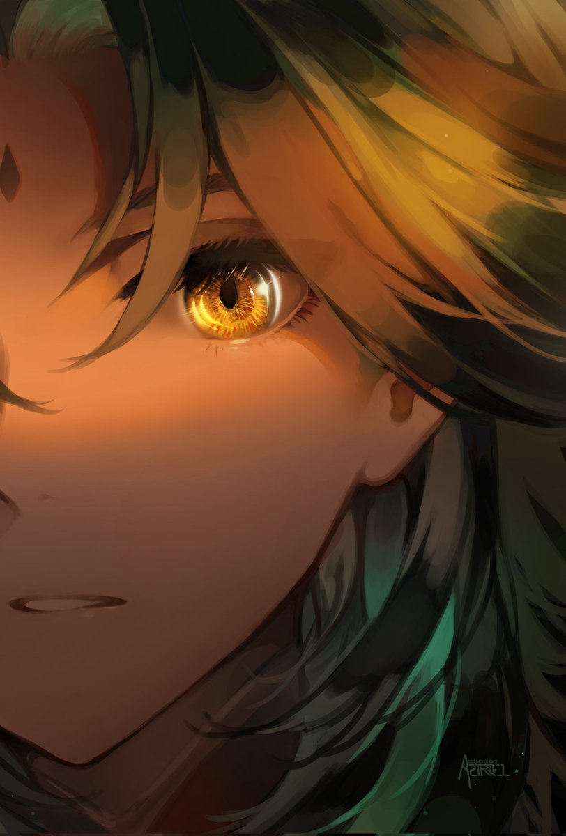 Amber eyes
#Xiao #GenshinImpact #fanart