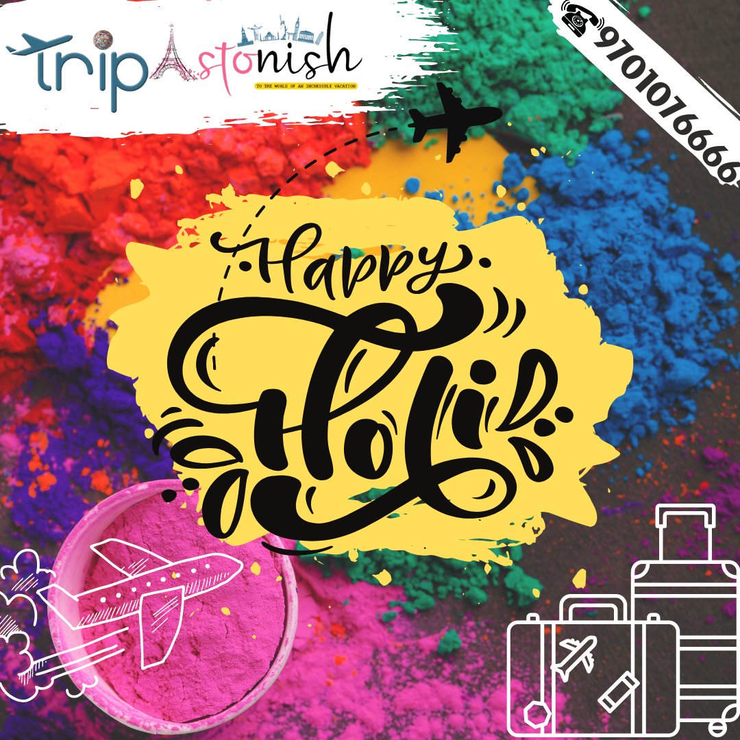 Happy Holi
#Holidays #holi2023 #happyholi #happyholi2023 #travelblogger #travelgram #travellife #travel #travelling #trip #tourism #tourist #touristattraction #vacationmode #vacationgoals #holidaytours #Vacationplanning #holidayplanning #dubai #singapore #travelguide #होलिका_दहन