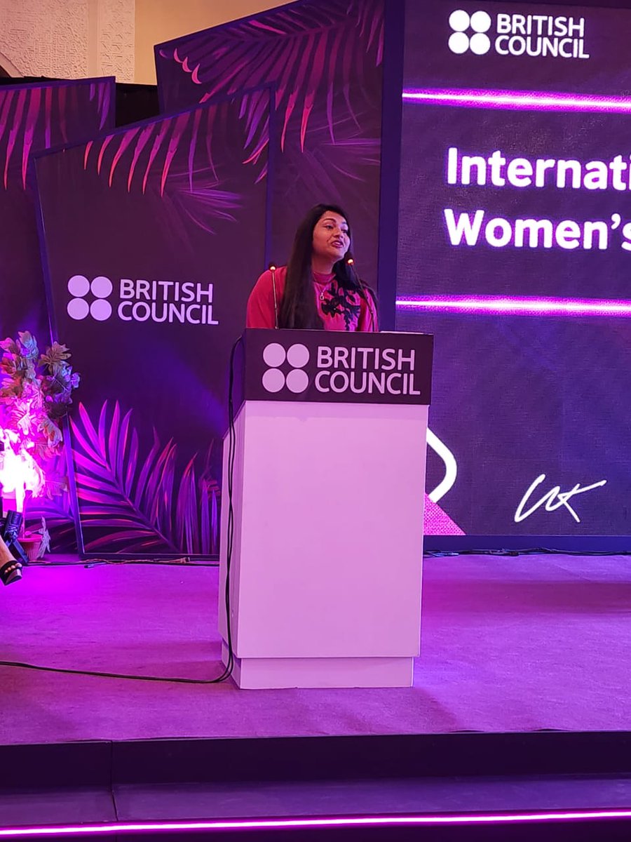 The British Council is sponsoring the 5th season of Conversations with Kanwal, showcasing innovation and technology.
 #EmbraceEquity #ConversationswithKanwal #IWD2023