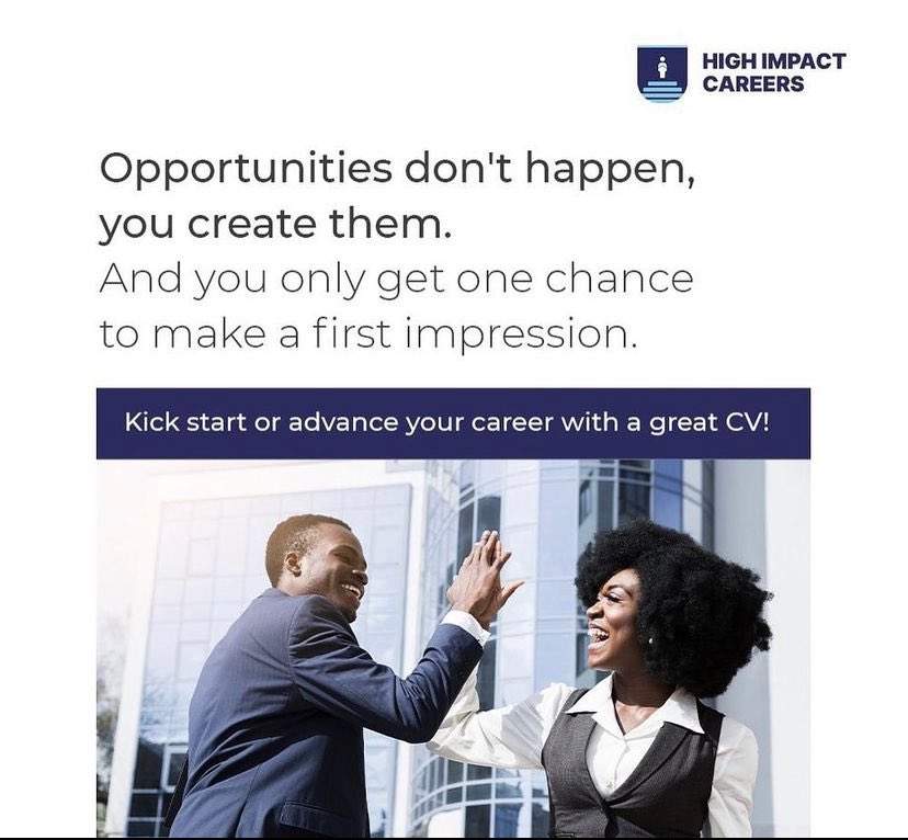 HighImpactCV's tweet photo. Beat the job competition in the UK 🇬🇧 HANDS DOWN and a confidence of not walking alone with a great CV. We are here to help you win more interviews and advance your career. Visit https://t.co/EMSGduAyFs to get started.
#UKJobs #HighImpactCareers #UkCV https://t.co/IwWIcdetex