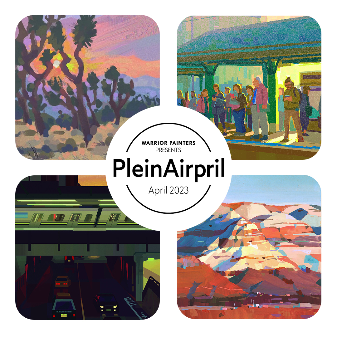 warriorpainters's tweet photo. 2023 #pleinairpril is coming soon! 😍 We are going back to basics to encourage everyone to join for fun! ❤️ Try out the theme "𝙏𝙞𝙢𝙚 𝙤𝙛 𝘿𝙖𝙮" this year to observe and paint different times of day in your daily life✨ https://t.co/QKOjumEAzy