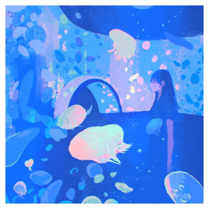 「jellyfish short sleeves」 illustration images(Latest)