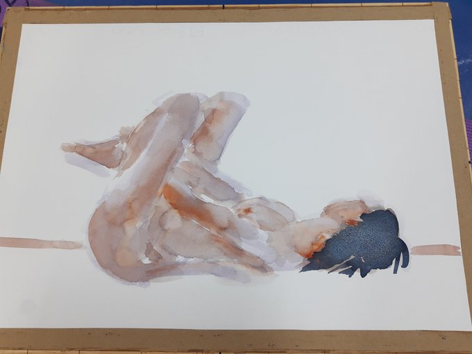 Nude drawing!!! #modeling #nude #draw https://t.co/GqMtOeV8nW<a href="/tag/modeling"class="tags">#modeling</a><a href="/tag/nude"class="tags">#nude</a><a href="/tag/draw"class="tags">#draw</a>