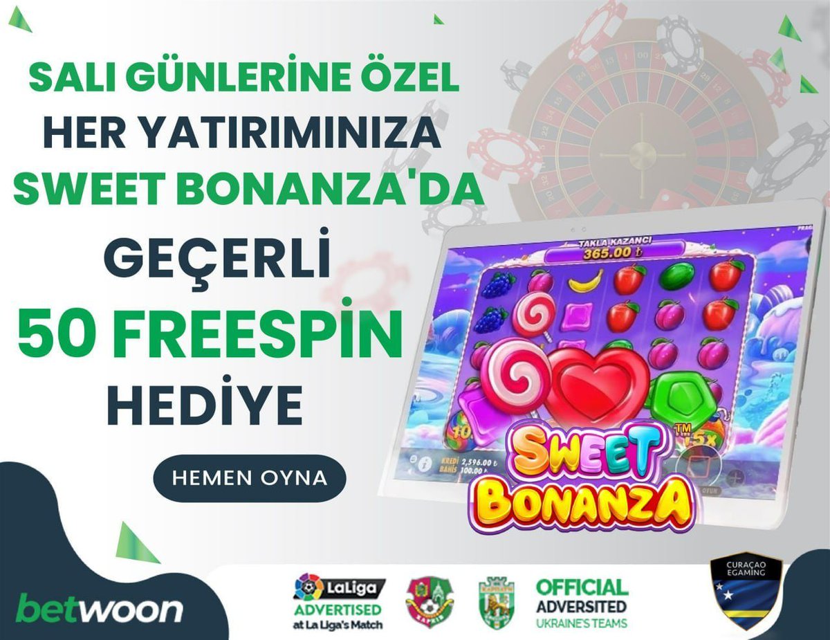 🏐Bugüne Özel Her Yatırımınıza Tam 50 Adet SWEET BONANZA Oyununda Geçerli Freespin

⭐️Her Yatırımınıza 1,000 ₺ Ye Varan Nakit Ödüllerin Bulunduğu  Ücretsiz Çark Kodu !

✅%30 Anlık Kayıp Bonusu!

🫶Günlük 500,000 ₺ Çekim Yapabilirsiniz

➡rebrand.ly/SocialMediaa