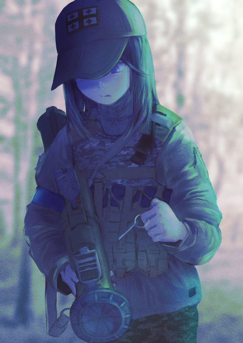 「camouflage jacket」 illustration images(Latest｜RT&Fav:50)