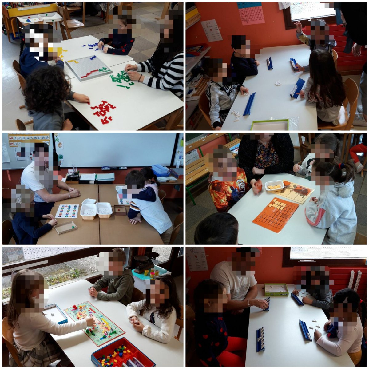 Entre comparator, Uno, blokus, la bataille, triomino,  boites à problèmes, jeu du dragon,  monopoly ..... les enfants accompagnés des parents ont bien entamé la semaine des maths. Une matinée bonheur qui s'est terminée par la séance de  musique sur notre projet Emilie Jolie.
