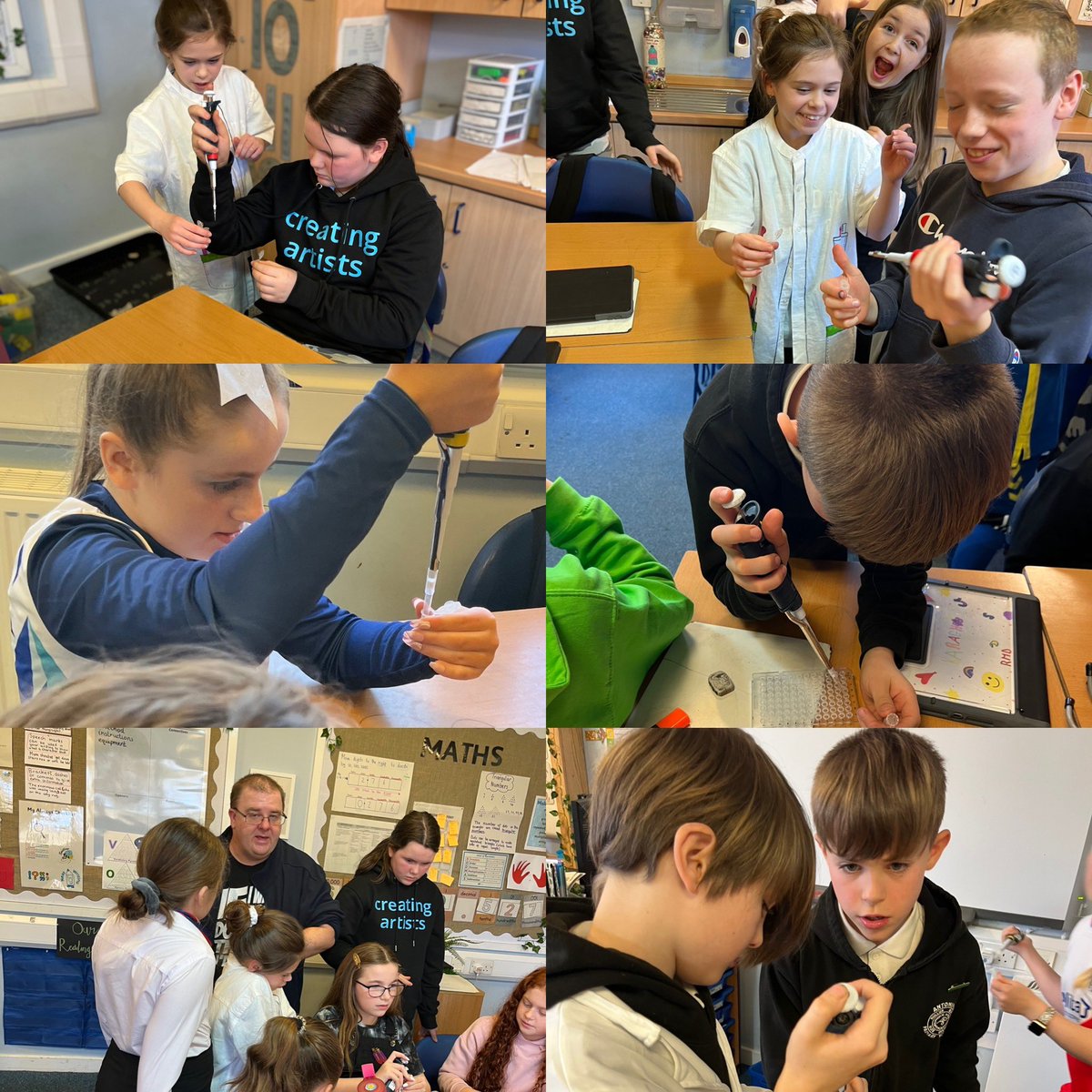 We had a career talk from Dr McGuinness, we learned about DNA and how data is collected, we even got to use some lab equipment 😊 #antodyw #worldofwork <a href="/MrsDowdsAntoPS/">Mrs Dowds Antonine PS</a> <a href="/MrsMcManusanto/">Antonine Primary 7M</a>