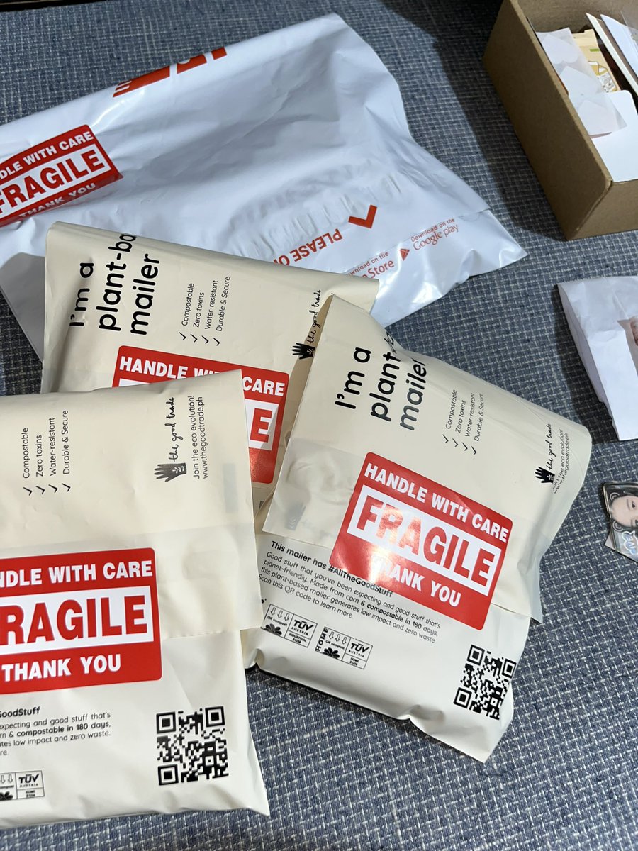 m00nlightbuter4's tweet photo. more orders packed today ! thank u so much again. ^^ #budolnielle

pls check out my other bentables #ellesells https://t.co/P5BHId5jF0