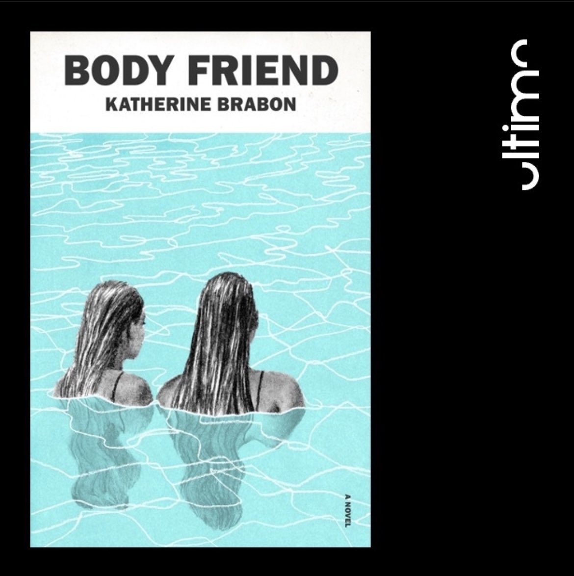 I love love love this cover for @katherinebrabon’s stunning new novel, BODY FRIEND - in stores September.