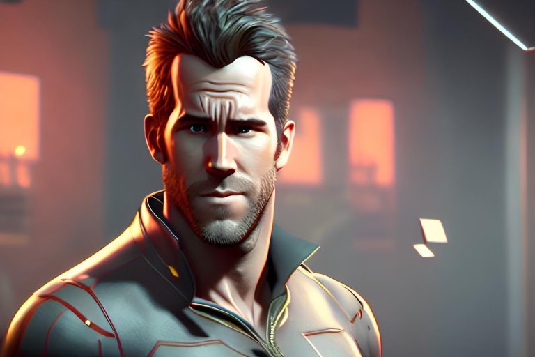 My 9 year old son used AI to make a picture of <a href="/VancityReynolds/">Ryan Reynolds</a> …