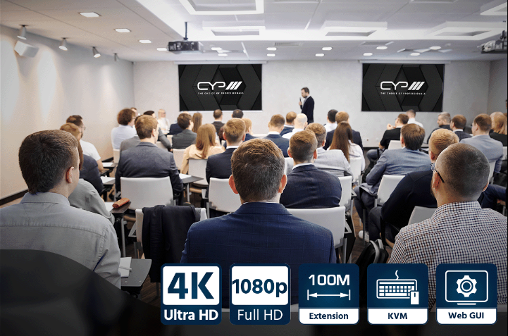 CYPEurope's tweet photo. Hybrid Auditorium With AV Over IP System

Video and audio flexibility is crucial when creating an AV system for auditorium and conference room applications...

More information about our products: https://t.co/cm9OOvwPhg

#CYPEurope #avtweeps #technology #WebGUI https://t.co/NDpm7gzc7t