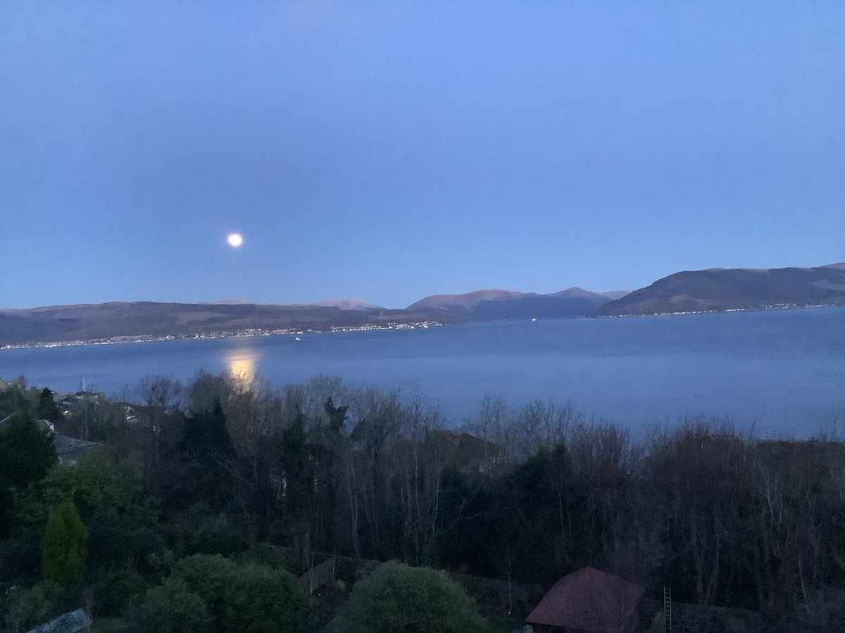 Lovely view from our house this morning.