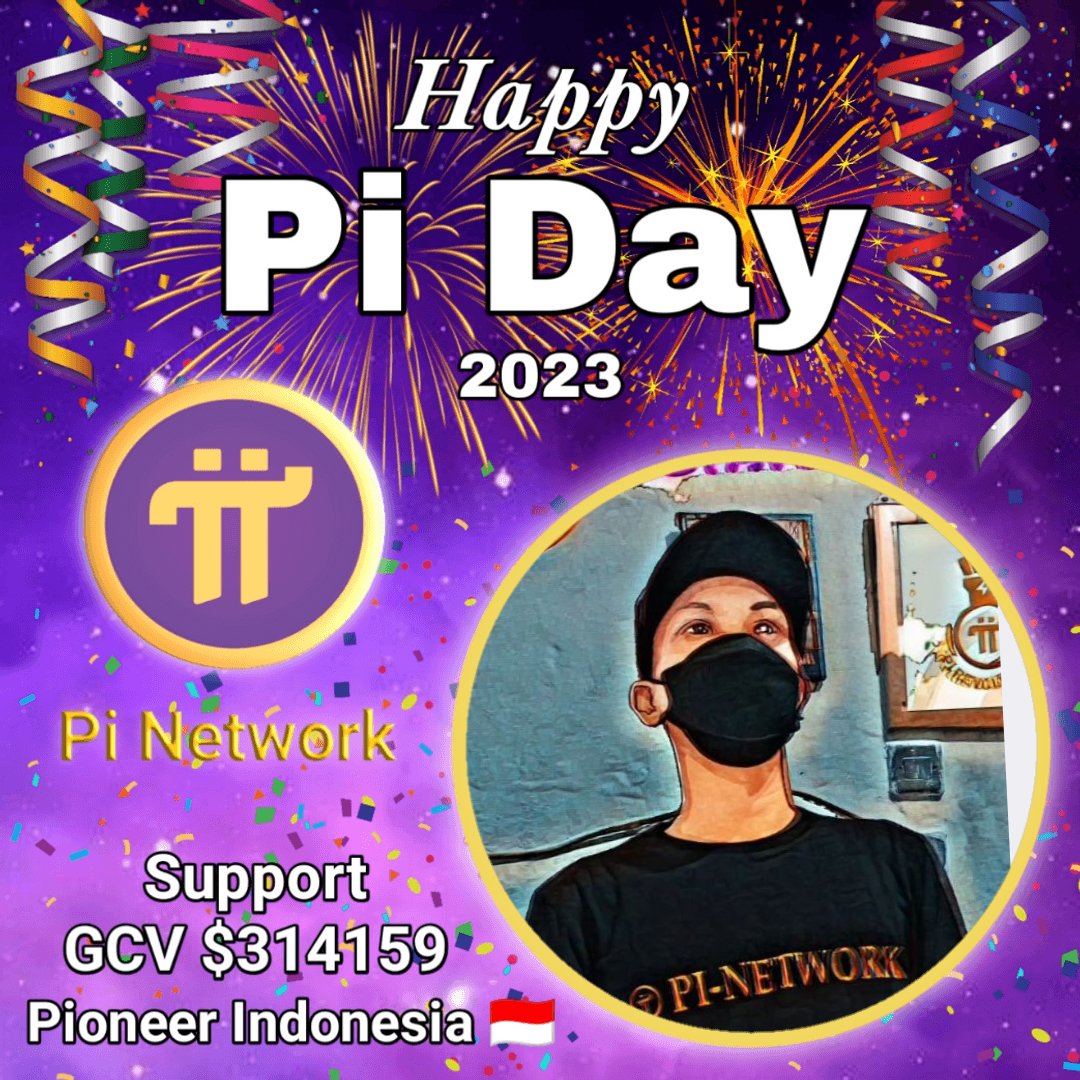 let's make a happy piday GCV 314159 #GCv #PiNetwork2023 #pinetworkworld #PiNetworkUpdates 14, march 2023