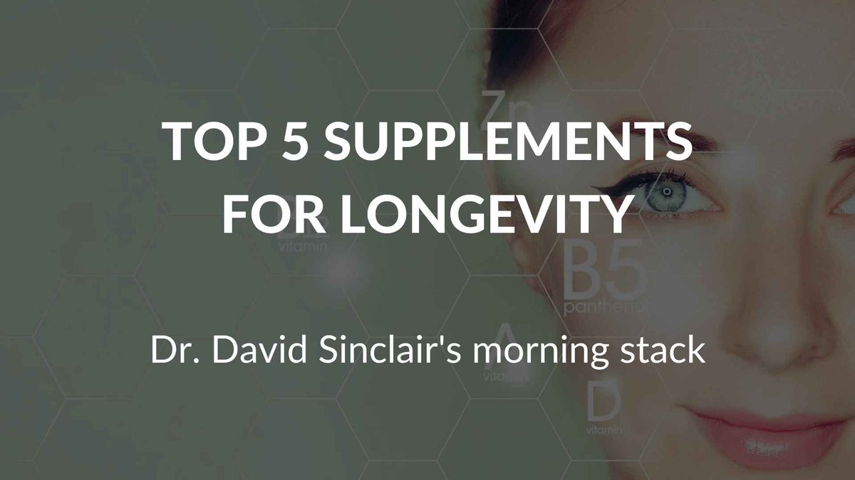 biohackingbook's tweet image. Top 5 supplements for longevity - mailchi.mp/biohackercente…