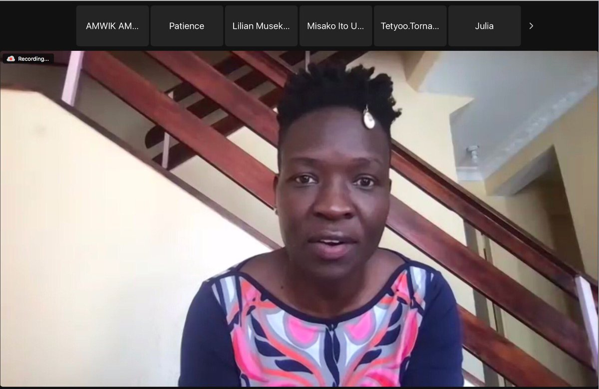 Ms.K (@kangoepollet) on Twitter photo “It is important to speak out, have this conversation with young female journalists and journalism students that sexual harassment in the newsroom is really happening...” ~<a href="/WinnyObure/">Winny Obure</a>
#SafeMediaSpaceKE “It is important to speak out, have this conversation with young female journalists and journalism students that sexual harassment in the newsroom is really happening...” ~<a href="/WinnyObure/">Winny Obure</a>
#SafeMediaSpaceKE