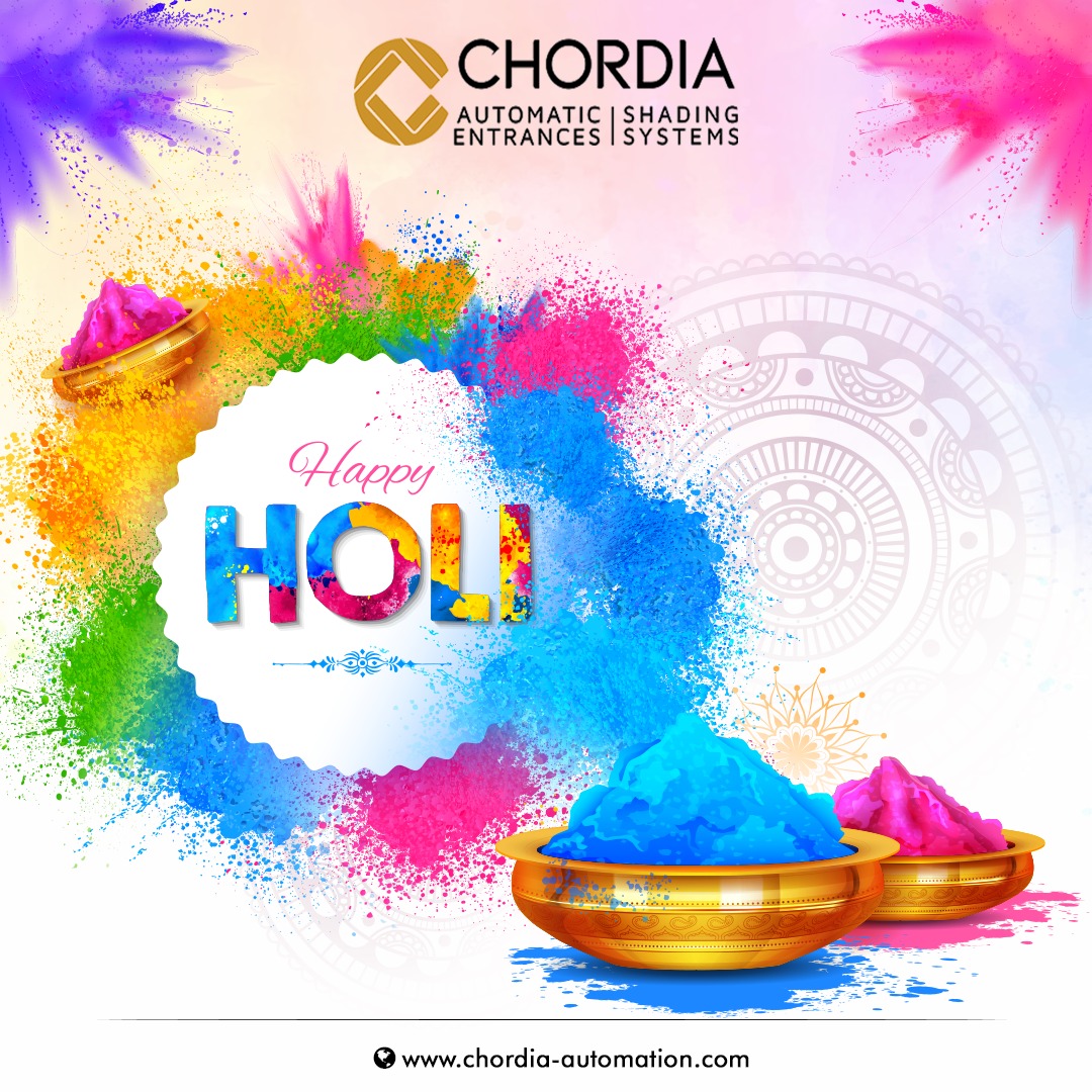 Let's add some color to our lives and celebrate the joyous festival of Holi! Wishing everyone a happy and safe Holi from all of us at Chordia Automation.

#HappyHoli #Holi2023 #FestivalOfColors #Celebration #Joy #ChordiaAutomation #ColorfulCelebration #SafeHoli #Unity #Harmony