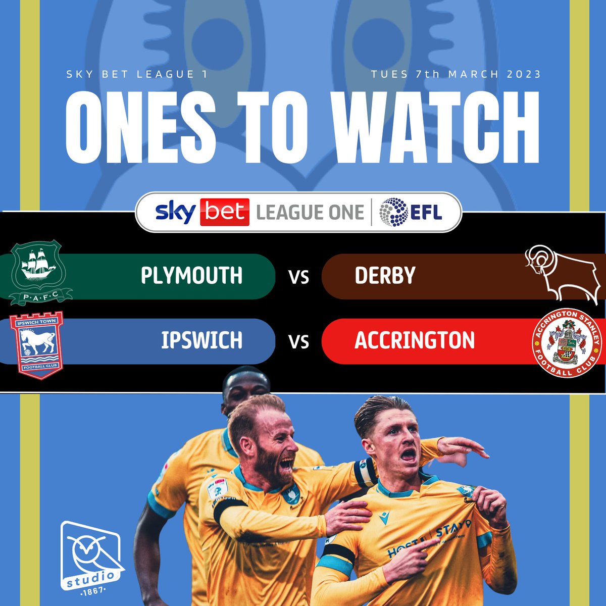 Studio1867's tweet image. A big night ahead! 👀🦉 #swfc