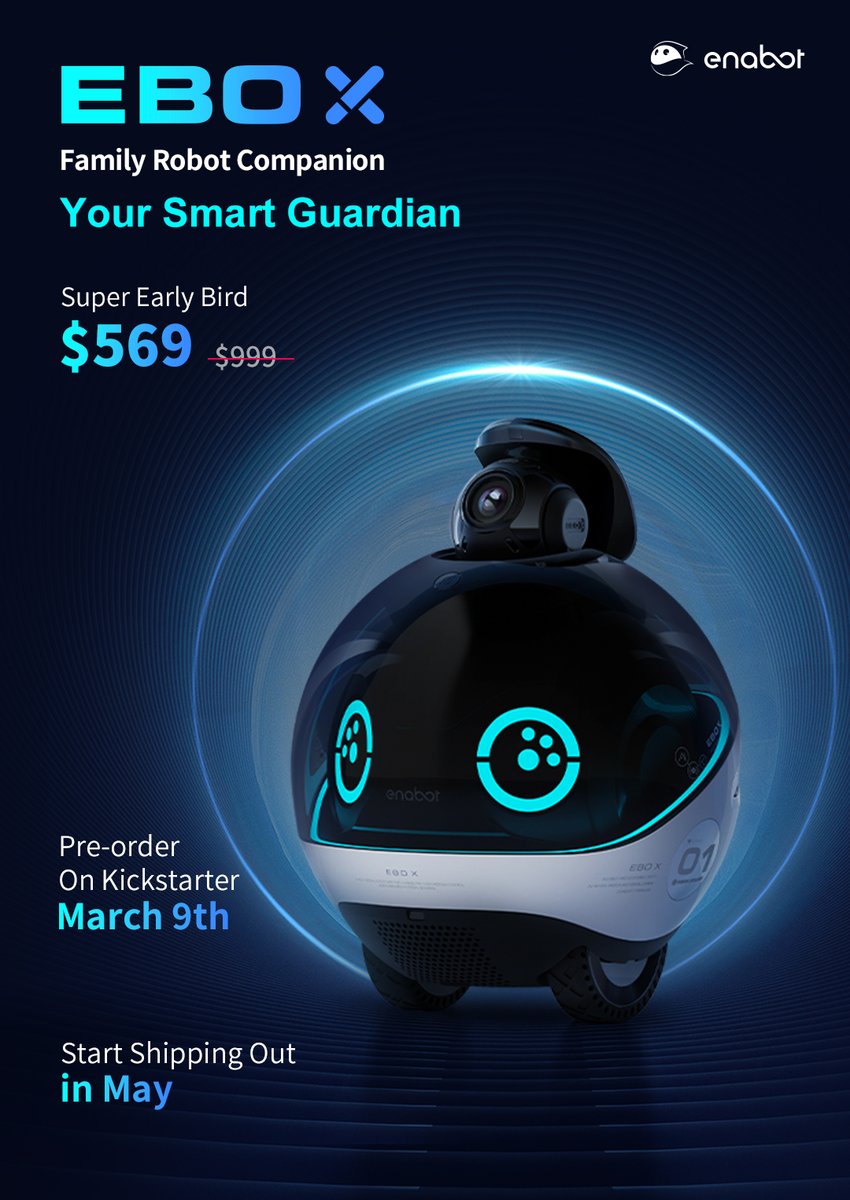 Enabot EBO X Family Robot Companion: Your Smart Guardian by ebo » Please  Fill the Survey ASAP! — Kickstarter