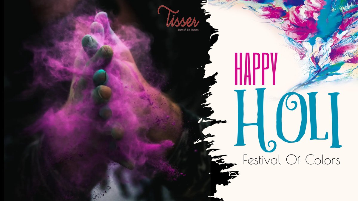 Happy Holi Everyone

Wishing all a safe colourful festival that brings lot of joy because of the colours around you

#tisser #TisserIndia #tisserartisans #holi2023 #festival #naturalcolors