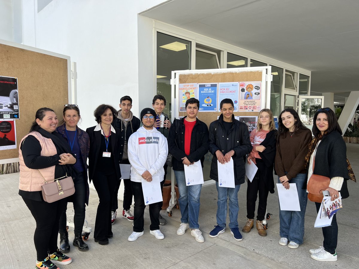 Lycée français Descartes AEFE Rabat tweet media