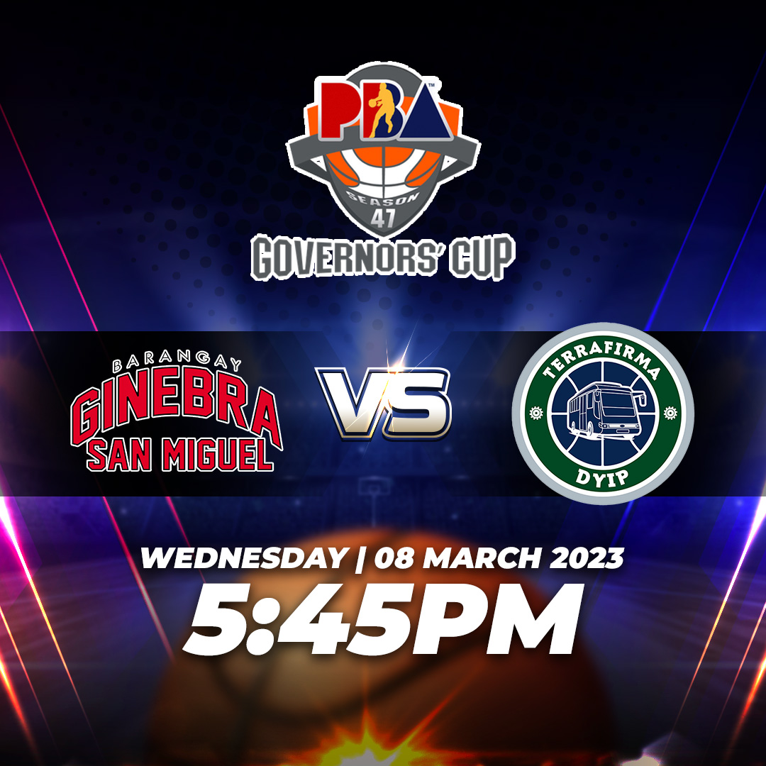 Check out full PBA Game Schedule Today 🏀

#GovernorsCup   #BlackWaterBossing #MagnoliaHotshots #BrgyGinebra #TerrafirmaDYIP #Basketball #Basketballnews  #mcwsports #mcw #Sports #MCWPhilippines #sportsbook #PBAGovernorsCup
