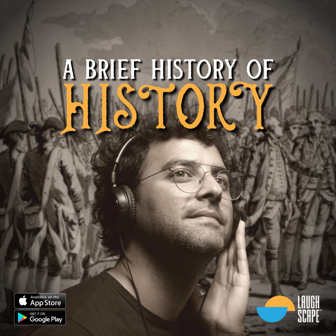 laughscapeapp's tweet image. We all know about history, but did you know the history of history? Sit back, relax and let Ryan Shelton explain...

#Sleep #SleepHack #Insomnia #😴 #cantsleep #Mindfulness #Comedy #Laughscape #sleepstoriesforadults #Relax #Stress #unwind