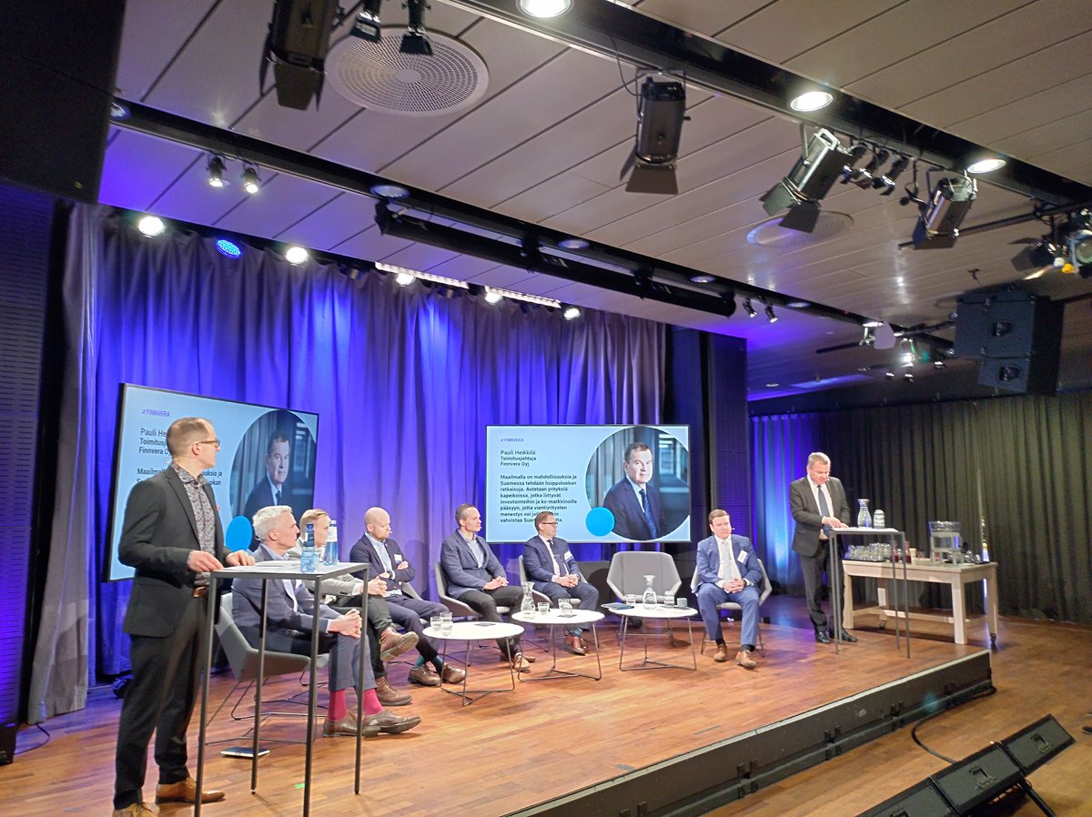 Myös yritysten toimintaympäristö on pidettävä vakaana. Liikkuvia osia on paljon. 🇫🇮🍀 #kasvu #poliitikkopaneeli <a href="/BusinessFinland/">Business Finland</a> <a href="/FinnveraFi/">Finnvera</a>  @PauliHeikkila <a href="/SuomenAkatemia/">Suomen Akatemia | Research Council of Finland</a> <a href="/SitraFund/">Sitra</a> <a href="/VTTFinland/">VTT</a> #innovaatiot