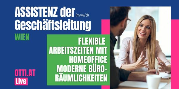ottijobs's tweet image. Für ein expandierendes Unternehmen mit Sitz im südlichen #Wien suchen wir eine/n versierte/n, erfahrene/n kommunikationsstarke/n #Assistent der #Geschäftsleitung (m/w/d) #Assistenz #Bewerbung #HAK #HTL #Job #Karriere #Kommunikation #Persönlichkeit

otti.at/web/job/10721_…