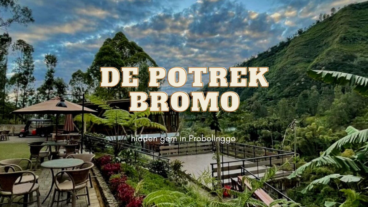 EastJavaTourism's tweet image. #TravelToEastJava don't miss it to drop in the hidden gem cafe #Probolinggo called #DePotrekBromo with amazing view of Mount Bromo