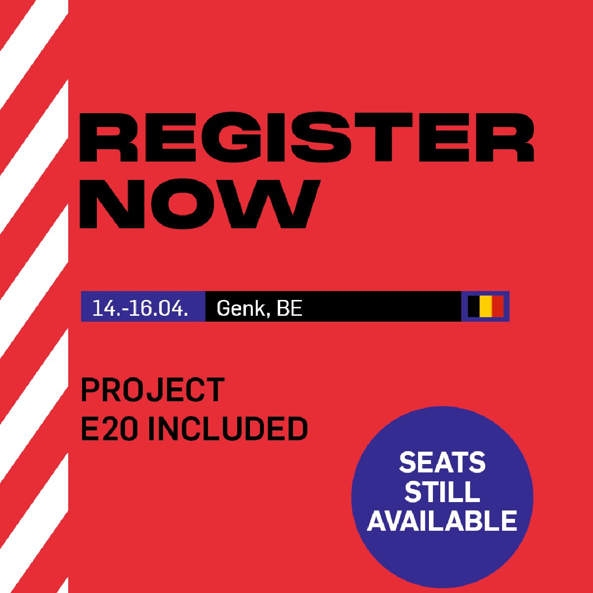 rotaxkarting's tweet photo. The RMC Euro Trophy is about to start. 🏁

Although the tickets are limited, you still have the chance to register for the race in Genk on April 14-16, 2023. 🎫

Take the opportunity and compete in an international starting grid for the victory.🏎️

👉 https://t.co/vQfrWLSH2G https://t.co/4G2S5jIdlq