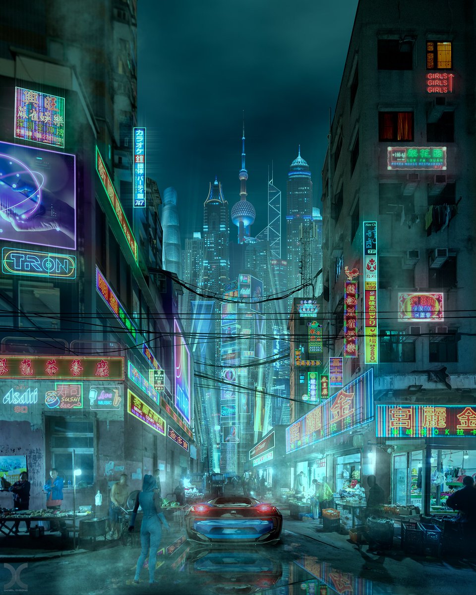 danielkhc's tweet image. Imaginary Cityscape. Original image attached.
#cyberpunk #bladerunner #imagecomposite #borisfx
