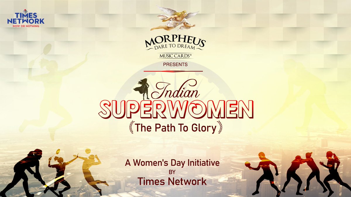 'Indian Superwomen : The path to glory' - A Times Network initiative on the occasion of Women's Day 2023 Presented by Morpheus Dare To Dream.

#Morpheus #MorpheusDareToDream #Success #Achievers #DareToDream #WomensDay
@MXODareToDream