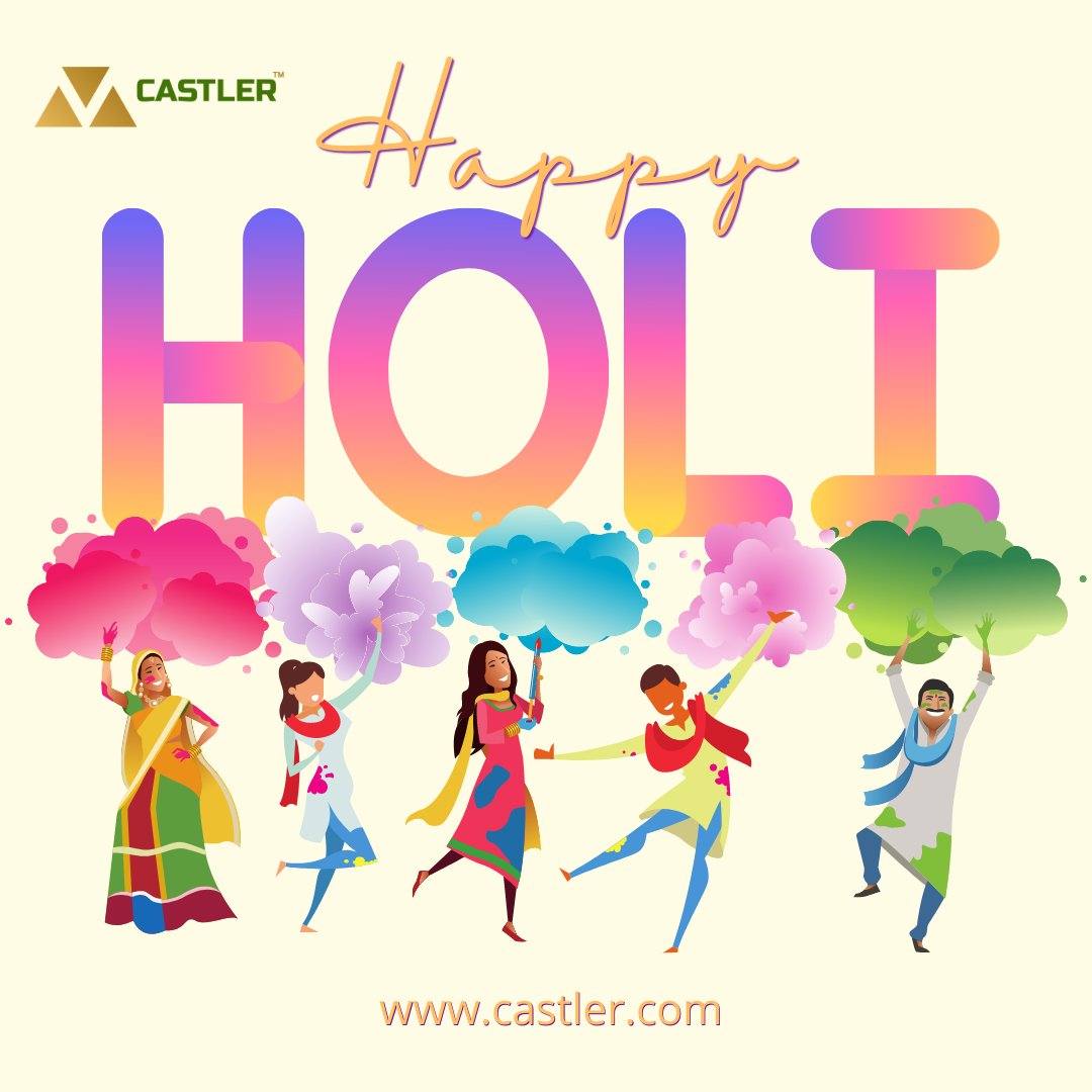 Wishing you a Happy Holi filled with colors and joy! Let's celebrate this Indian festival of colors with love, happiness, and togetherness. May the colors of Holi brighten up your life today and always! 🌈🎨 #Holi #FestivalOfColors #CelebrateIndia #JoyfulVibes