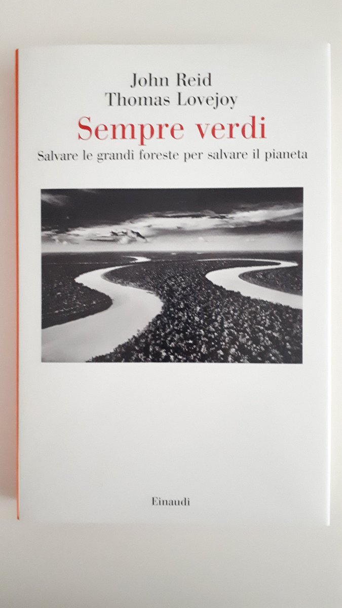 bologna_g's tweet photo. #libridaleggere #oneplanetschool un'opera bellissima, ricca di analisi, dati e riflessioni di una vita dedicata alla conoscenza e alla conservazione della natura, l'ultimo libro del grande #thomaslovejoy scritto con #johnreid @Einaudieditore @WWFitalia @ASviSItalia https://t.co/sC7kZLBKVC