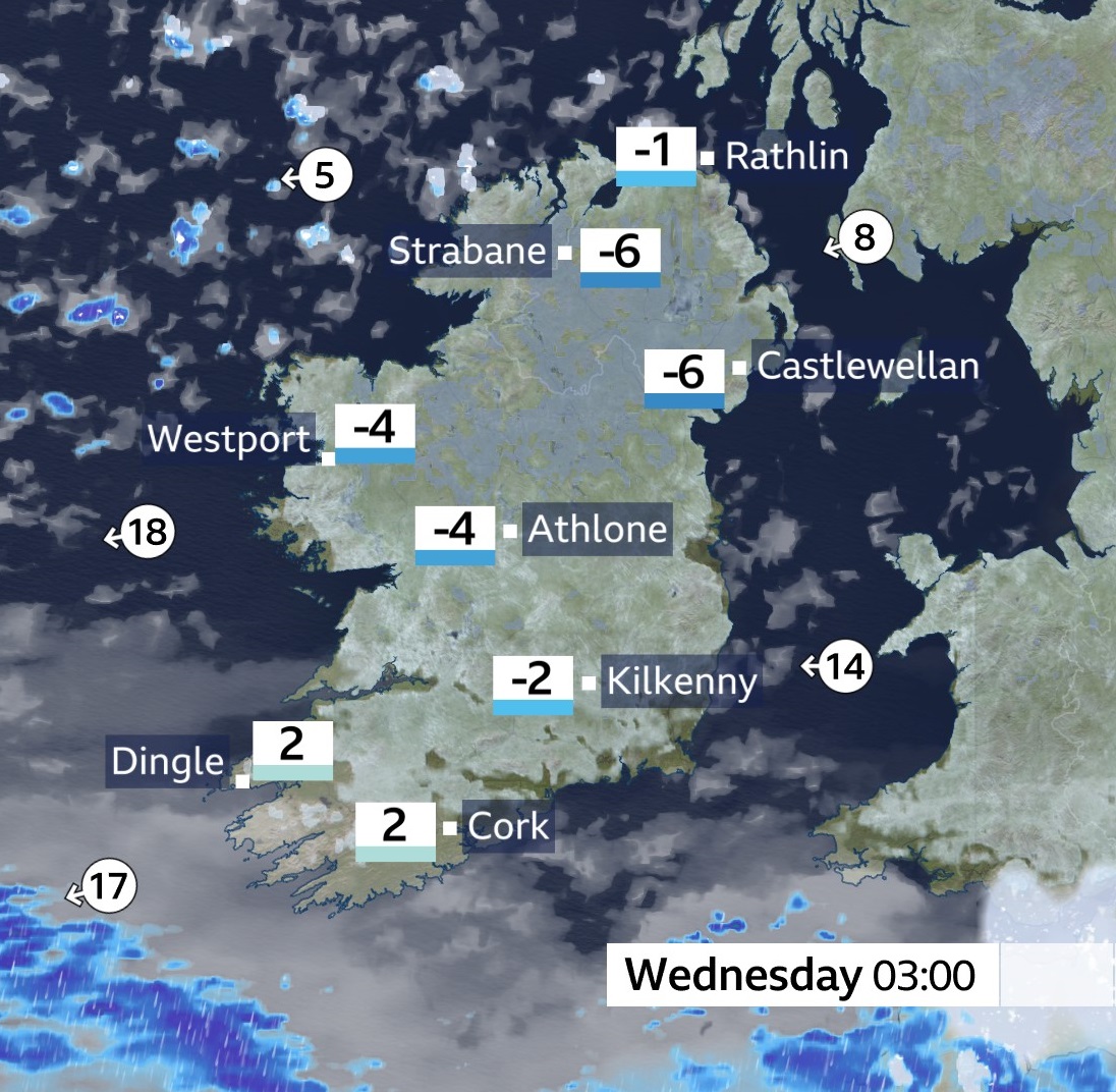 barrabest's tweet photo. Tonight's forecast to be even colder than last night with temperatures well below 0, perhaps close to -10 in some rural spots. https://t.co/hLJ5qy3FdM