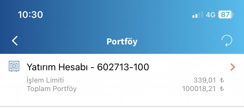 Finansal özgürlük yolculuğumun 14. ayında 100k barajını aştım. Sabırla biriktirmeye devam. Sizlere <a href="/Karavandaborsa/">TRAVELER NEJO</a> <a href="/itfo_/">Turgut YILDIRIM</a>  çok teşekkür ederim. 💐👋