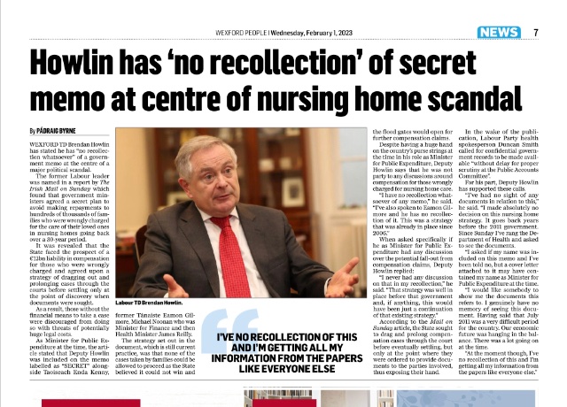 Mozzer2015's tweet image. This lad has selective memory. 40 years? Time for him to be put out to graze with all our pension money in his arse pocket #wexford #bootthemout