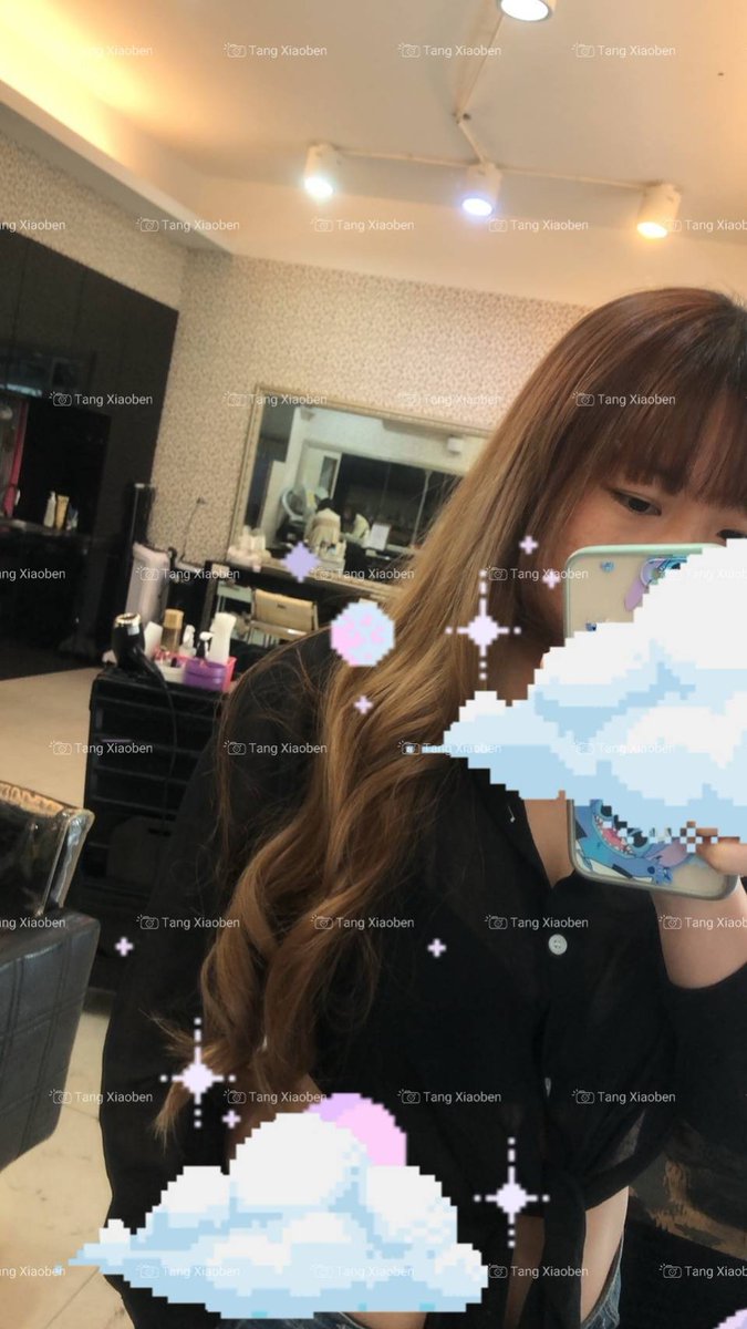 #主人的翅膀☁️

主人帶我來弄頭毛🤣

好看嗎？🥰