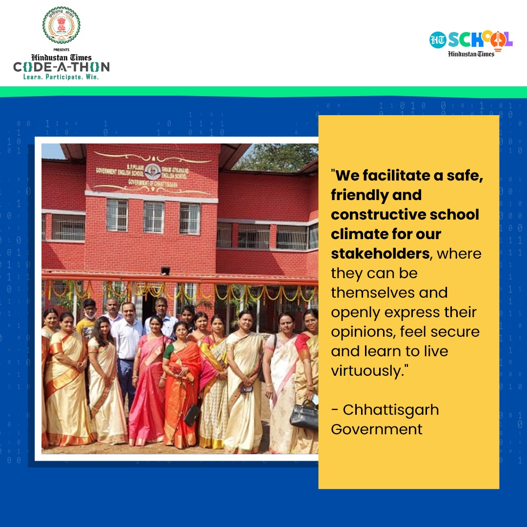 htschooltweets's tweet image. Students should be able to express their thoughts freely and securely. - @ChhattisgarhCMO 

#studenttips #studentlife #studentlifestyle #education #educational #codeathon #HTSchool