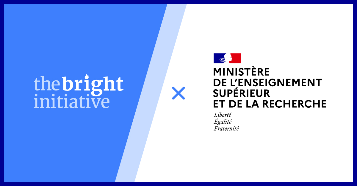 bright_init's tweet photo. We are pleased to announce a new partnership with the Ministry of Higher Education, Research &amp; Innovation - @sup_recherche. 
The ministry oversees university-level education and research on behalf of the French government. Looking forward to supporting their critical projects! https://t.co/S6FGNr5Jdg