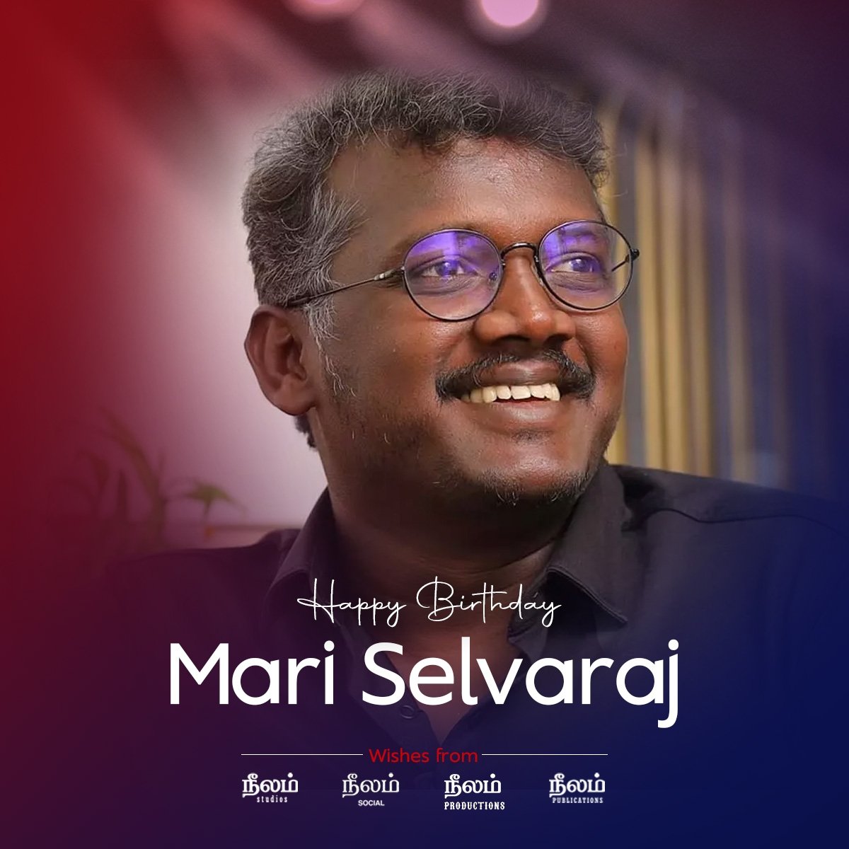 The fearless filmmaker who uses his craft to shed light on important social and political issues through all his films✨ Happy Birthday @mari_selvaraj sir 💙 Here's to more art and success #HBDMariSelvaraj