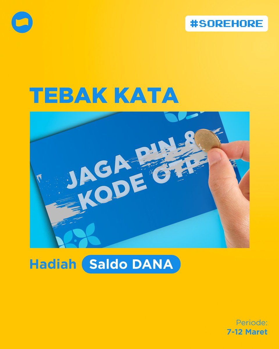 danawallet's tweet photo. 𝐒𝐀𝐋𝐃𝐎 𝐃𝐀𝐍𝐀 𝐀𝐋𝐄𝐑𝐓! 🚨
Hayoo, kira-kira yang bener yang mana yaa pernyataannya? Rebutan nihh Total Saldo DANA Rp1Jt nyaa, jadi langsung tulis di komen dan jangan lupa mention 3 orang temenmu untuk ikutan jugaa yaa! https://t.co/4A0x7AzeeW