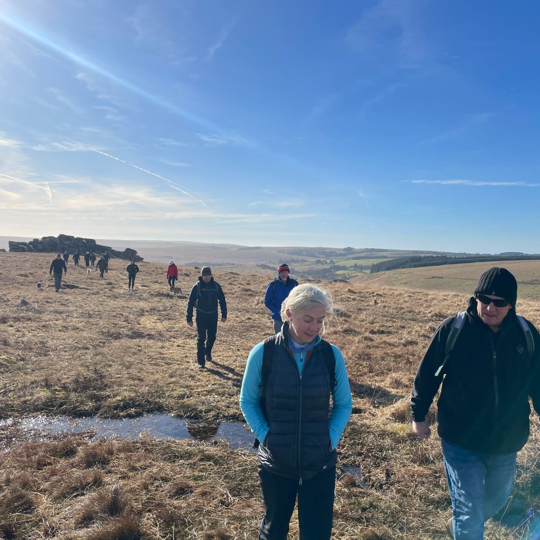 BowraFoundation's tweet photo. Walkie Talkie Dartmoor Exped. 18km covered in two days by 26 veterans and family members, all made possible by Frank, our Events Coordinator and the #Armedforcescovenantfundtrust.
#Yomping #Walking #walkietalkie #bowrafoundation #whatsinsidematters #unrelentingpursuitofrecovery https://t.co/pXzdeOgFJV