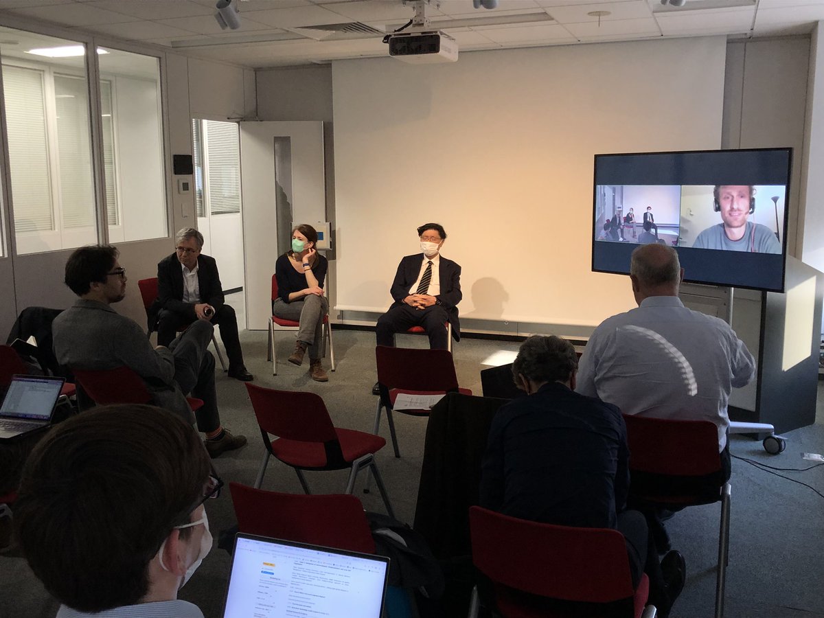 dij_tokyo's tweet photo. Lively afternoon sessions at the Local Self-organization and Civic Engagement in Regional Japan conference https://t.co/UVPUt9co0T with Norio Okada, @SGanseforth @jannohentzsch, followed by book break Rethinking Locality in Japan @routledgebooks https://t.co/rStA9zEZzZ