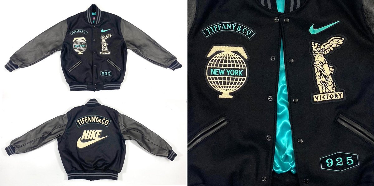 Spike LeeのSNSにてF&FモデルのAF1とジャケットを着用 Tiffany & Co x