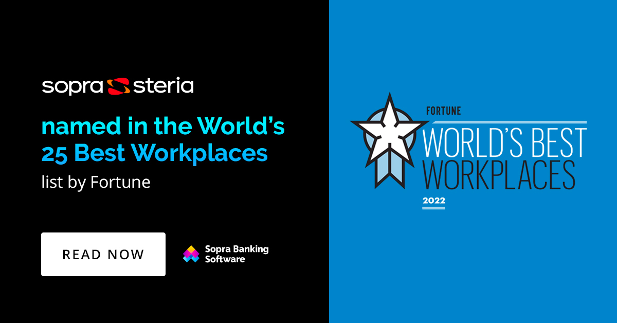 SBS_Software's tweet image. 🎉 We&apos;re thrilled to share that @SopraSteria has been named one of the top 25 Best Workplaces in the World! 🏆

This recognition reflects the group&apos;s commitment to creating an inclusive and engaging work environment where all employees can thrive 👉 bit.ly/3T1P8BR