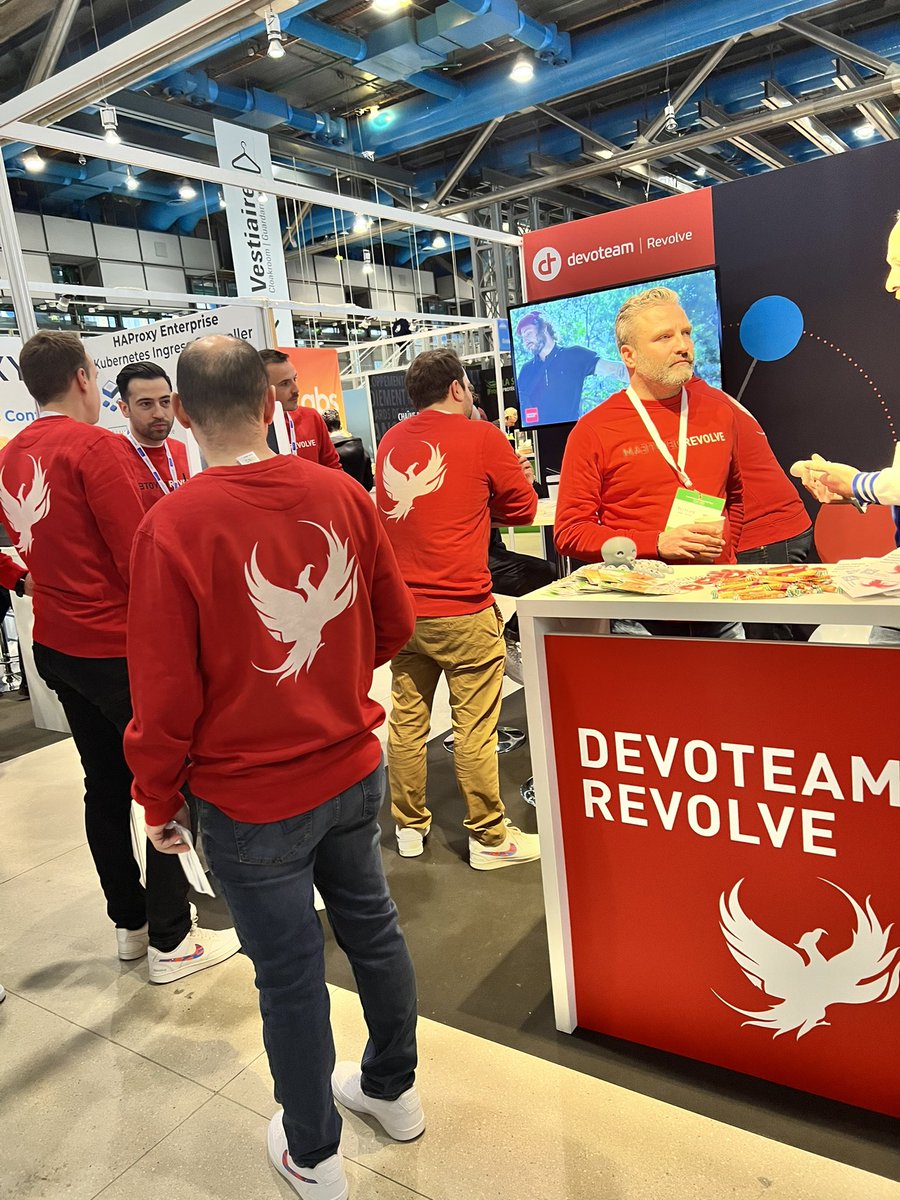 DevoteamRevolve's tweet photo. [ 🎖Partenaire Gold ] C’est parti pour le #KCDFrance 🚀

🤩Nos experts @DevoteamRevolve sont prêts pour vous accueillir sur le stand F3 ! 

Let’s goooo ! ☁️#teamrevolve #devops #cloud https://t.co/zE76ORLoqd
