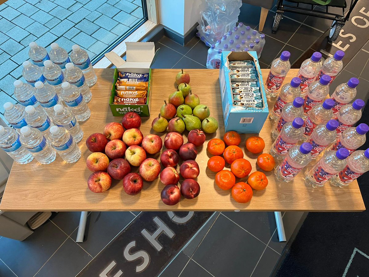 Dale Rhiannon RD (@dale_crookes) on Twitter photo Staff Welcome at Roseberry Park Hospital today.
Free fruit, water and cereal bars went down a treat this morning. <a href="/TEWV/">Tees, Esk & Wear Valleys NHS Foundation Trust</a> <a href="/Richard95540283/">Richard Hand</a> <a href="/NaomiLonergan/">naomi lonergan</a> Staff Welcome at Roseberry Park Hospital today.
Free fruit, water and cereal bars went down a treat this morning. <a href="/TEWV/">Tees, Esk & Wear Valleys NHS Foundation Trust</a> <a href="/Richard95540283/">Richard Hand</a> <a href="/NaomiLonergan/">naomi lonergan</a>
