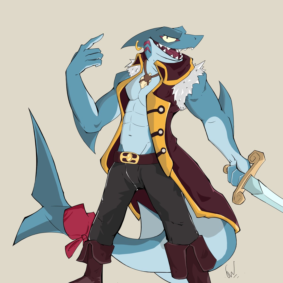 StarWolf789's tweet image. I DID IT I finished a full render of Slade from #dungeonsofaether Epic shork

#art #furry #render #Fanart