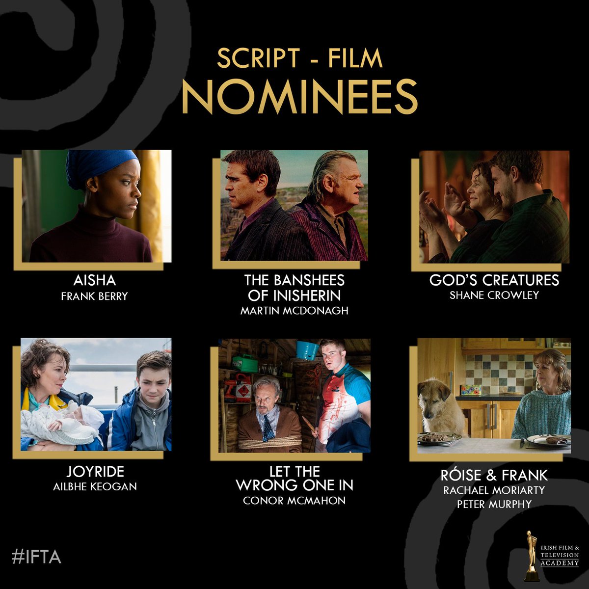Irish Film & Television Academy (IFTA) tweet media